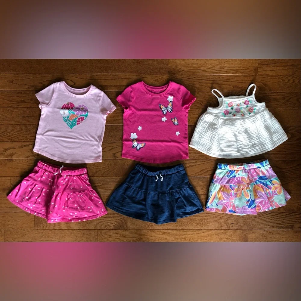 Toddler Girls Jumping Beans Lot- size 4T